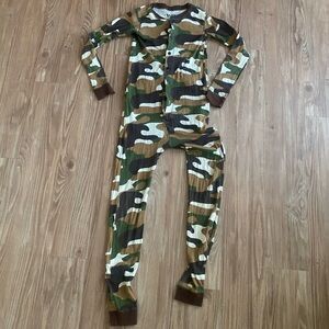 Lazy One Snug Fitting Onesie Buck Naked